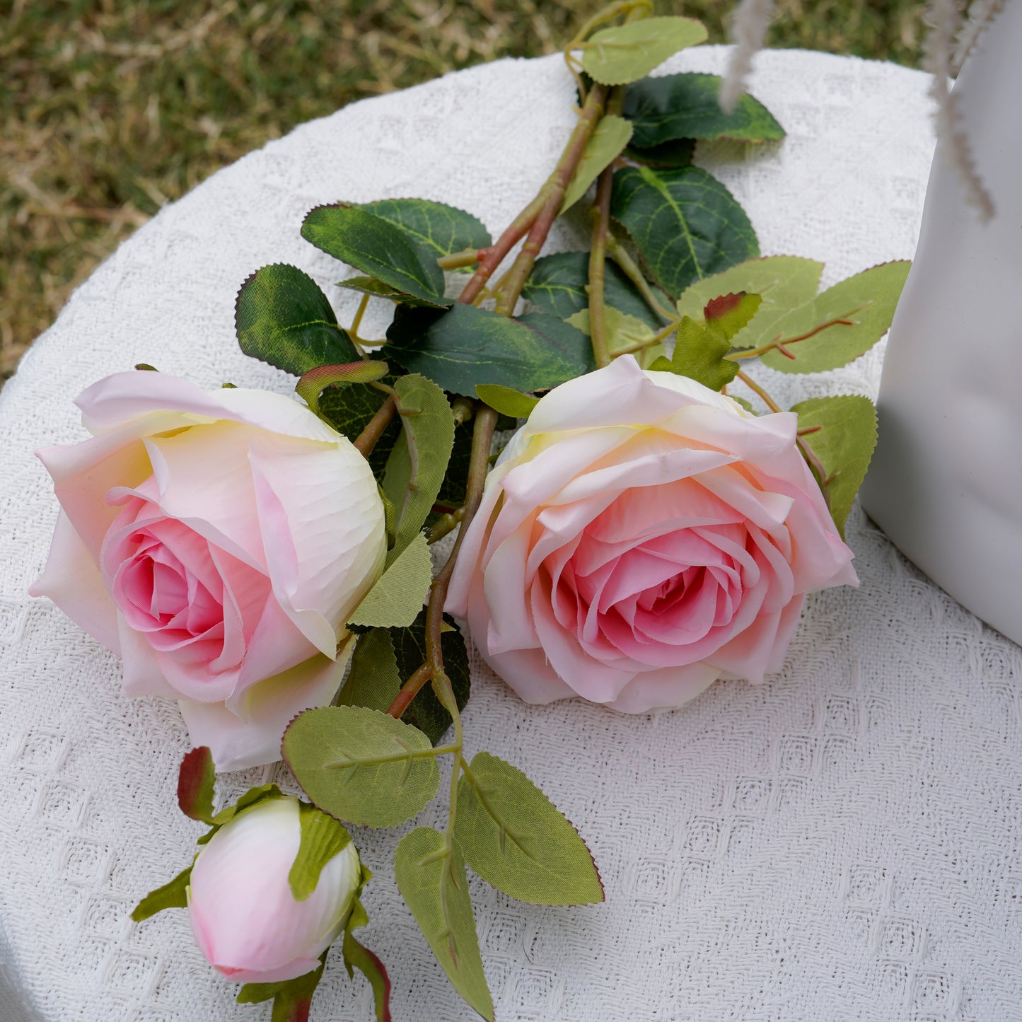 3 stems of Ruyi Corner Rose - Pink3头如意角玫-粉色