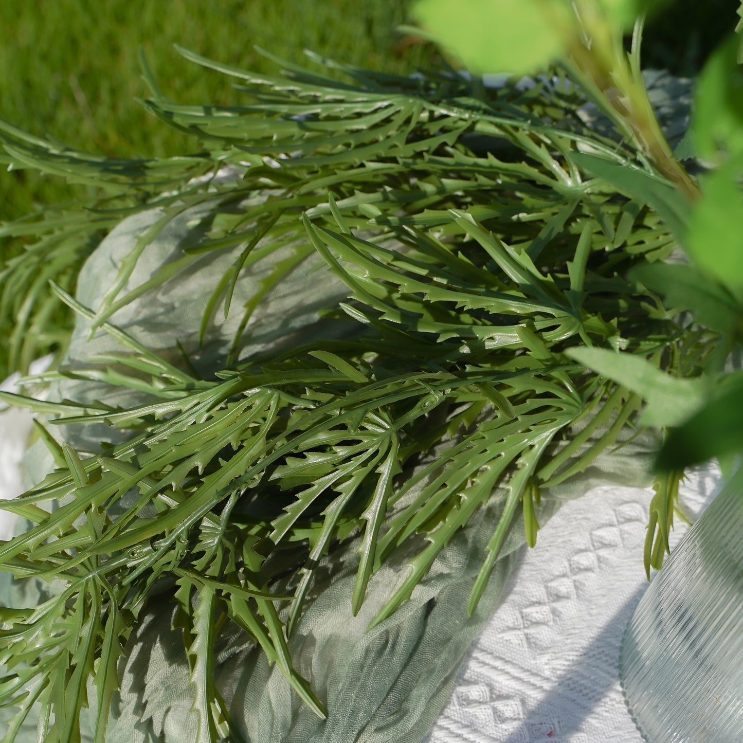 Green Leaf Vine Plant - Green 绿叶藤条植物-绿