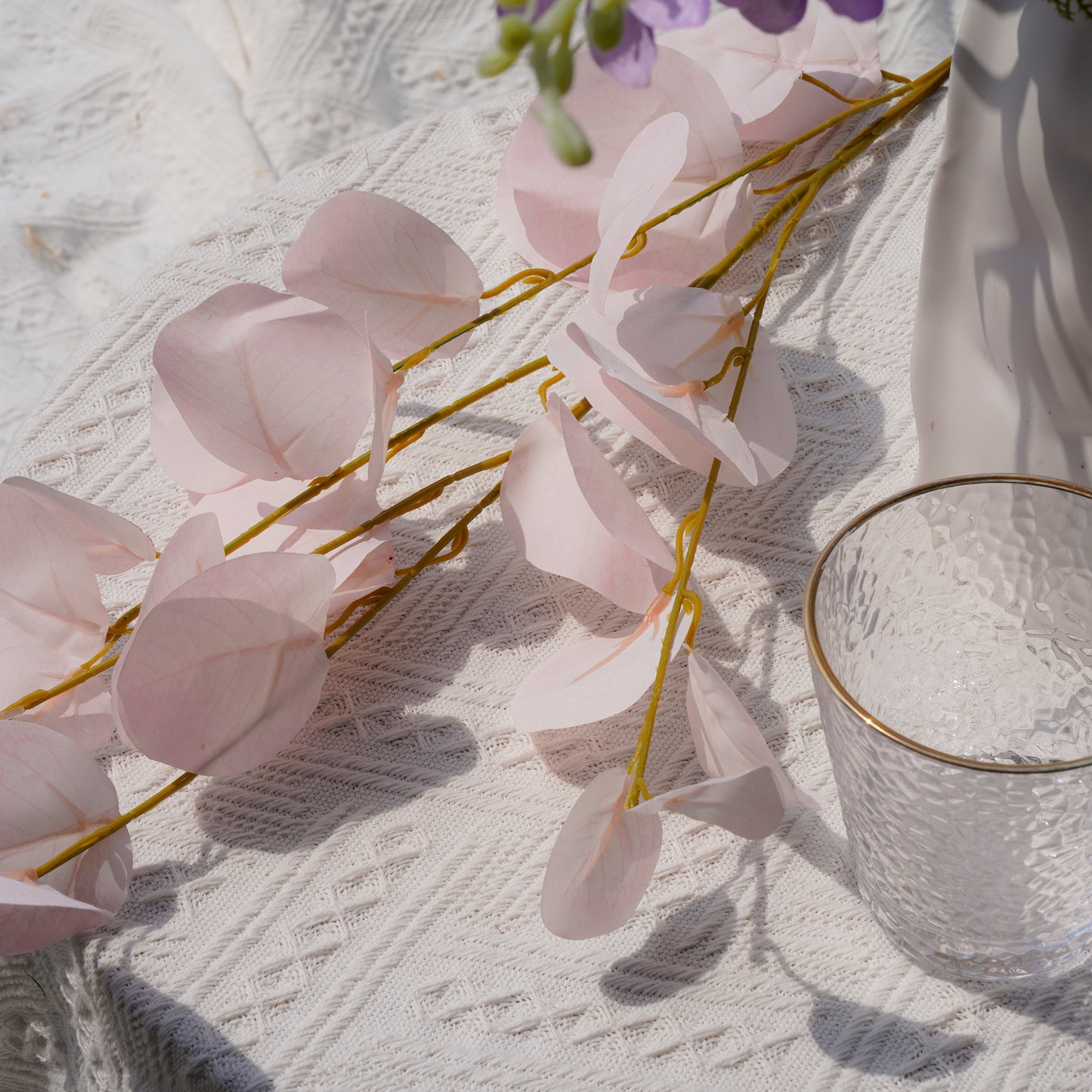 Apple Leaf - Light Pink in Autumn苹果叶-秋浅粉