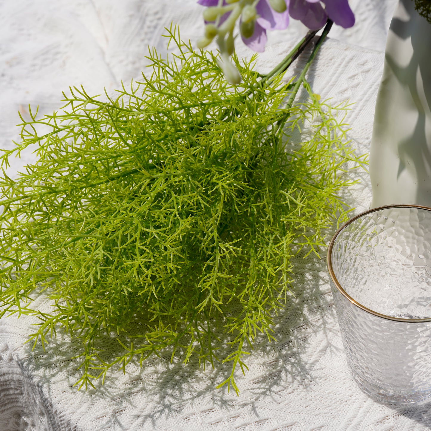 3 stems of Misty Pine - Green3头迷雾松-绿色