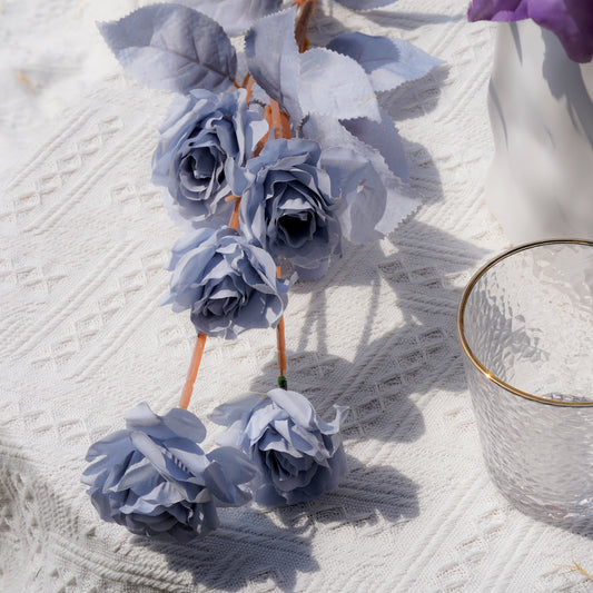 5 stems of Happiness Rose - Light Blue5头百喜玫瑰-浅蓝