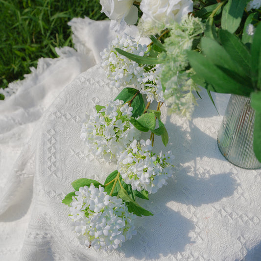 5-Head Mini Hydrangea - White 5头小绣球白色