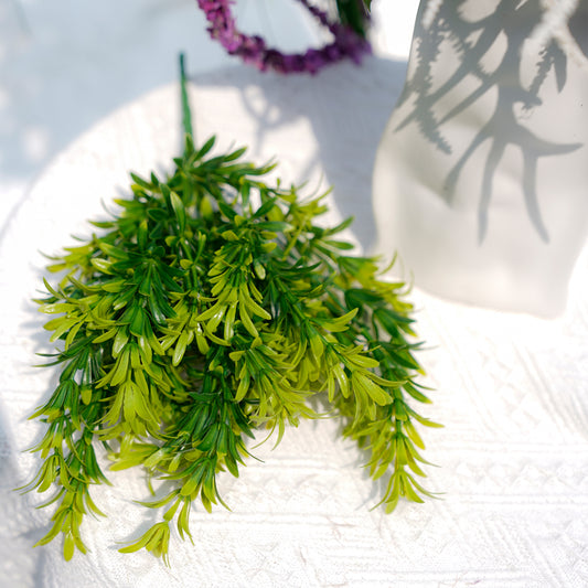 7-branch Large Bunch of Chrysanthemum Grass - Green7叉大把束菊花草-绿
