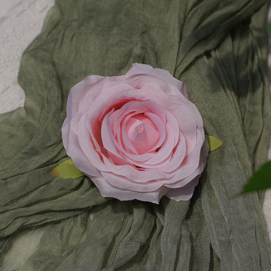 Sweetheart Rose Head - Snow Pink 甜心玫瑰花头-雪粉