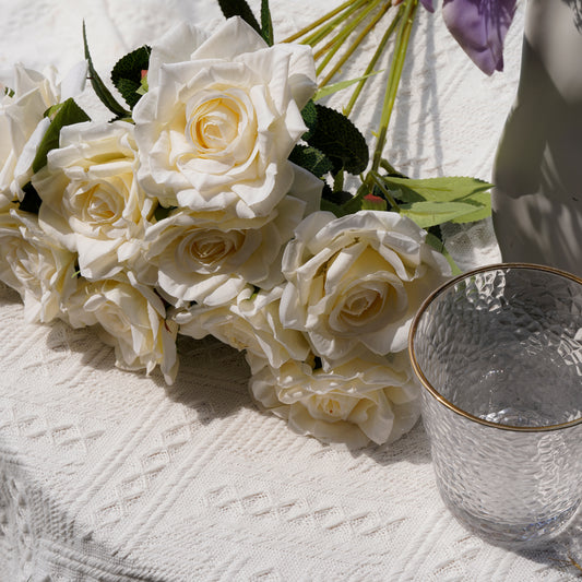 Single Stem Rose - Creamy White单支玫瑰-奶白