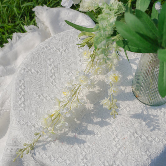 Swallow Iris - Cream White 飞燕米白色